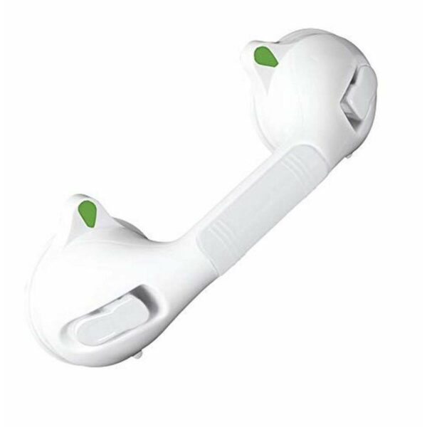 Einzelner Handbügel mit Saugnapf Wenko 7820100 horizontal Saugnapf 29 cm – Bild 2
