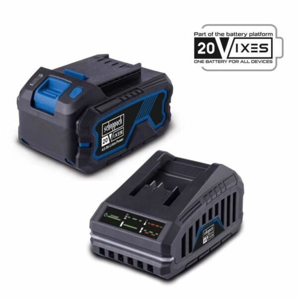 Wiederaufladbare Lithiumbatterie Scheppach SBSK4.0 20 V
