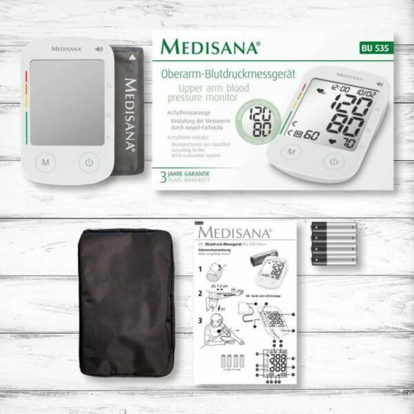 Blutdruckmessgerät für den Oberarm Medisana – Bild 6