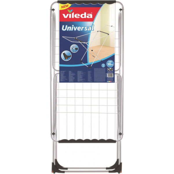 Wäscheständer Vileda X-Legs Universal Grau Stahl (180 x 55 x 93 cm) (18 m) – Bild 2