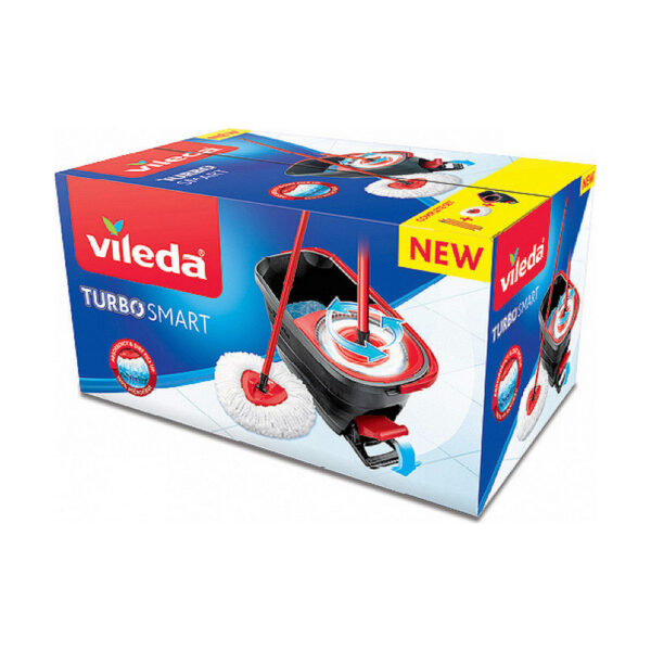 Mop with Bucket Vileda Turbo Smart Boden – Bild 3