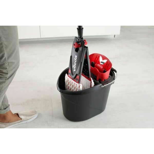 Wischmopp Vileda Ultramax XL Weiß Rot Mikrofaser – Bild 5