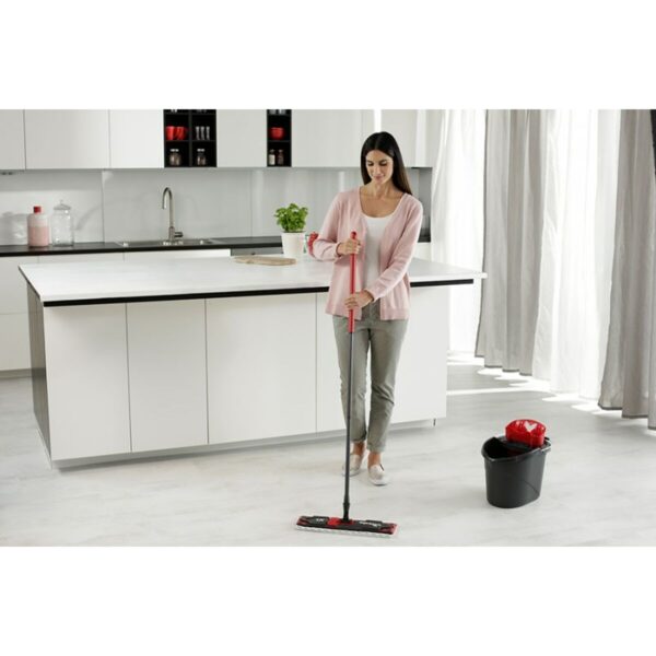 Wischmopp Vileda Ultramax XL Weiß Rot Mikrofaser – Bild 6