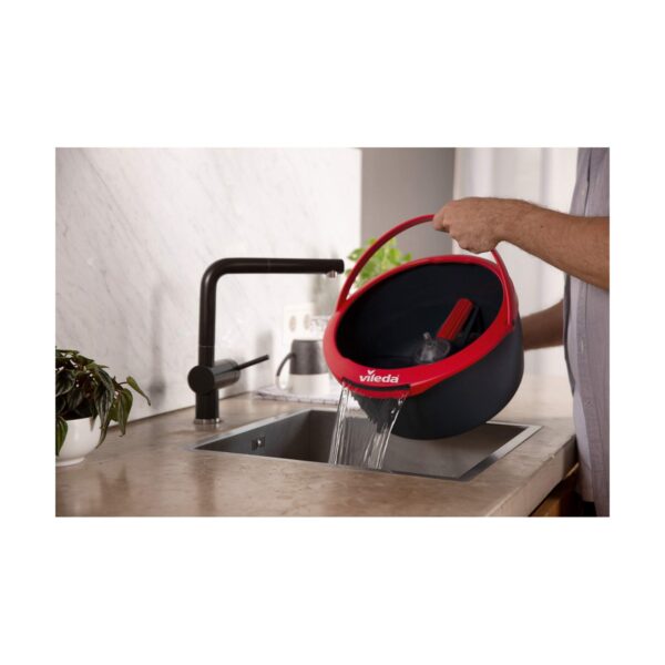 Mop with Bucket Vileda Spin & Clean Drehend PP – Bild 7