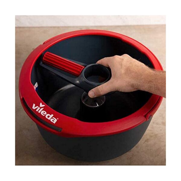 Mop with Bucket Vileda Spin & Clean Drehend PP – Bild 5