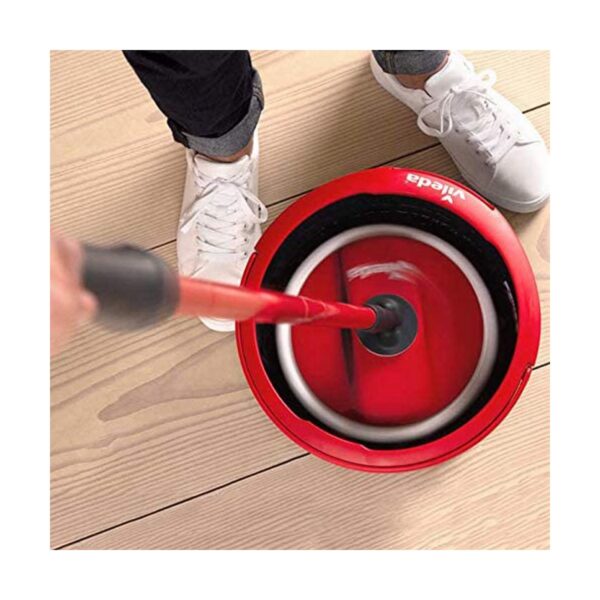 Mop with Bucket Vileda Spin & Clean Drehend PP – Bild 6