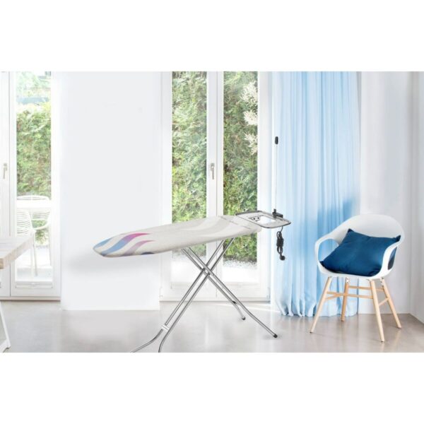 Bügelbrett Vileda Total Reflect Plus M Grau Bunt gedruckt Metall 120 x 38 cm – Bild 4
