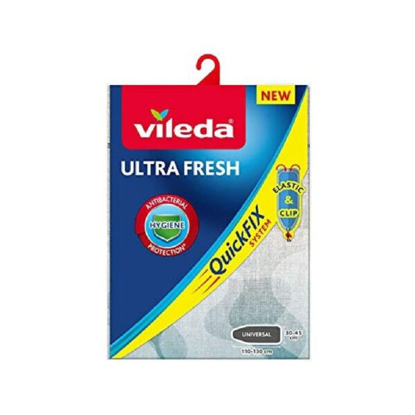 Bügelbrettbezug Vileda 168989 Ultrafresh Quick Fix Grau (130 x 45 cm) – Bild 2