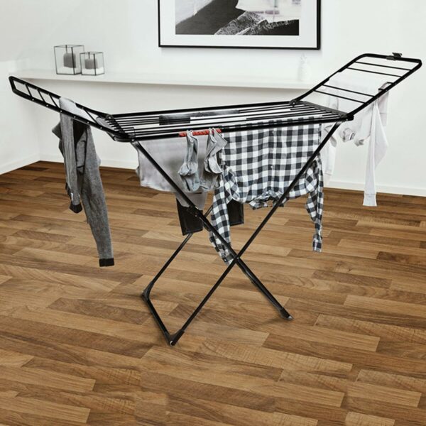 Faltbarer Wäscheständer Vileda Extra Black 174090 174 x 56 x 116 cm – Bild 8