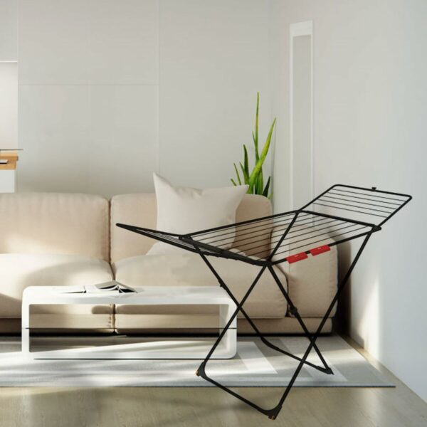 Faltbarer Wäscheständer Vileda Universal Black 174100 180 x 55 x 93 cm – Bild 3