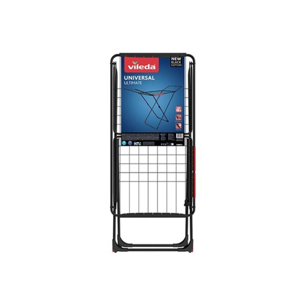 Faltbarer Wäscheständer Vileda Universal Black 174100 180 x 55 x 93 cm – Bild 2