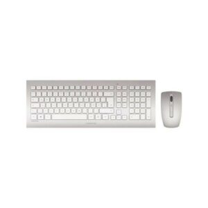 Tastatur mit Drahtloser Maus Cherry JD-0310ES Grau Qwerty Spanisch