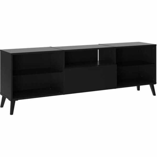 TV-Möbel Schwarz – Bild 4
