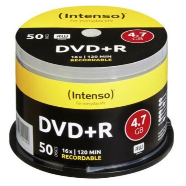DVD+R INTENSO 4111155 (50 Stück)