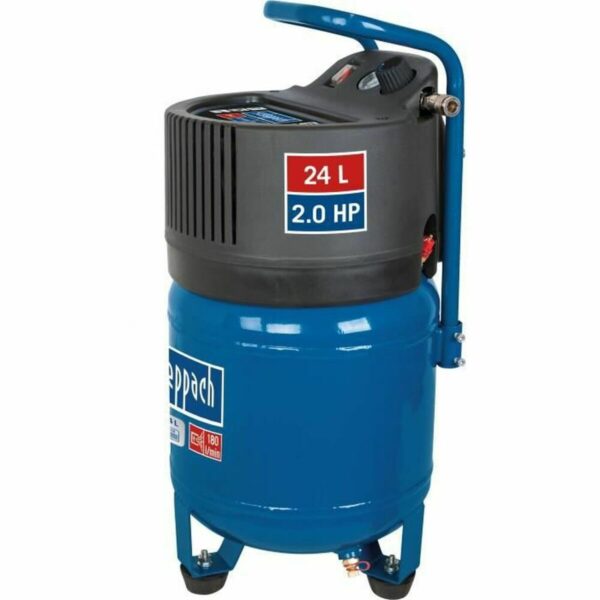 Luftkompressor Scheppach HC24V Vertikal 1500 W 10 bar 24 L – Bild 2