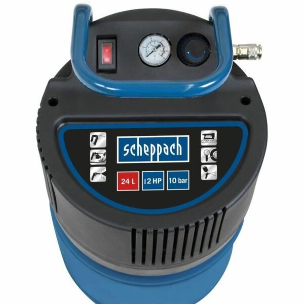 Luftkompressor Scheppach HC24V Vertikal 1500 W 10 bar 24 L – Bild 3