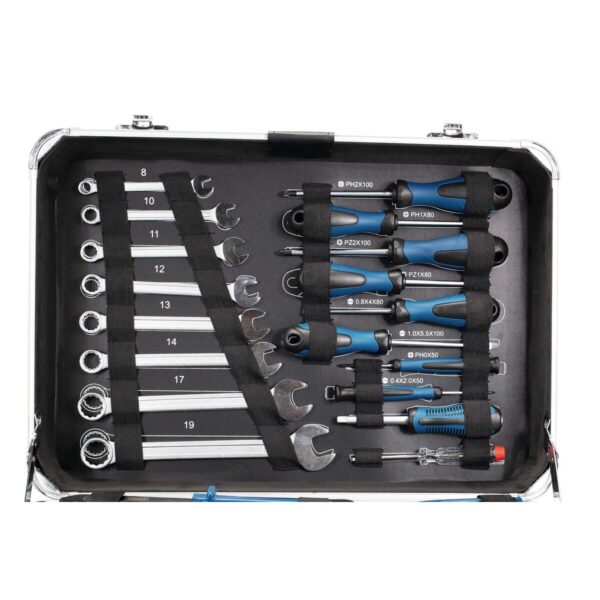Werkzeugkasten Scheppach TB150 101 Stücke Metall Aluminium – Bild 6