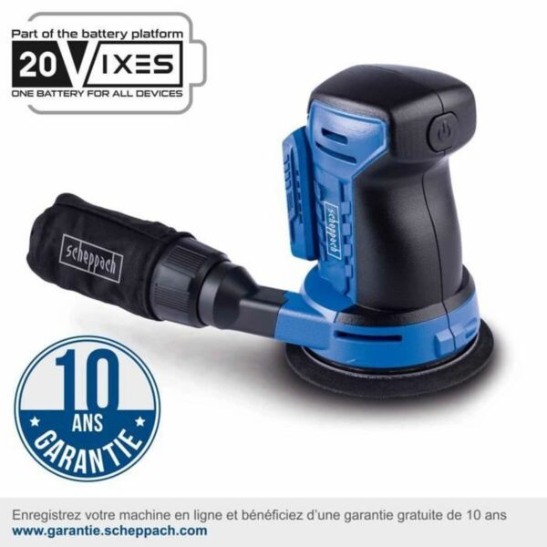 Exzenterschleifer Scheppach 20 V – Bild 2
