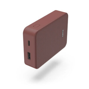 Powerbank Hama FABRIC10 Rot 10000 mAh
