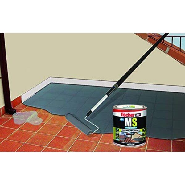 Wasserabdichtung Fischer MS 534615 Grau 1 kg – Bild 2