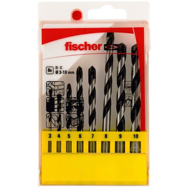 Satz Bohrer Fischer 536607 (8 Stücke) – Bild 5