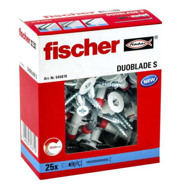 Dübel und Schrauben Fischer 44 mm (25 Stück) – Bild 3