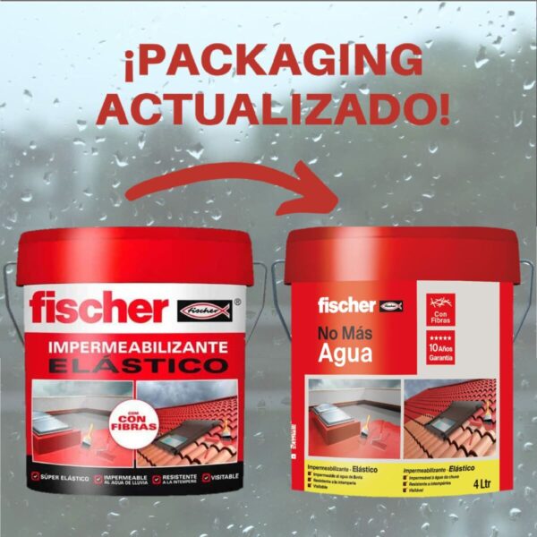 Wasserabdichtung Fischer Ms Grau 4 L – Bild 2