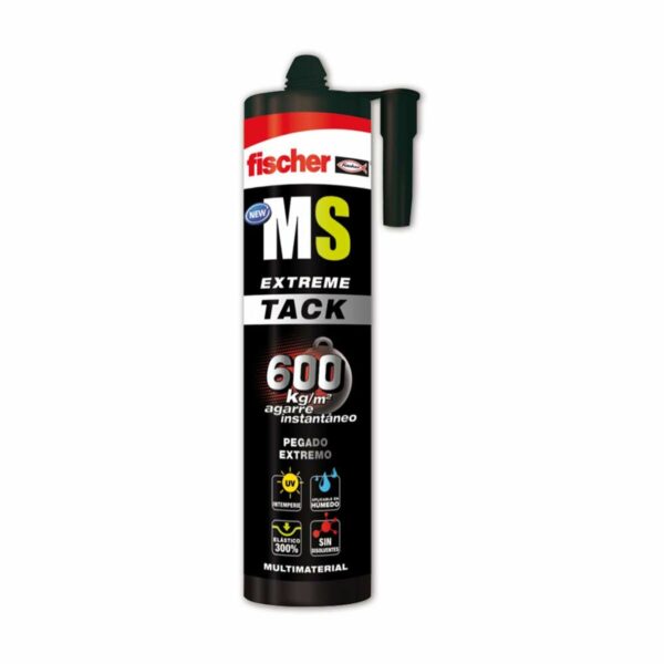 Versiegelung/Klebstoff Fischer Ms Schwarz 290 ml – Bild 2