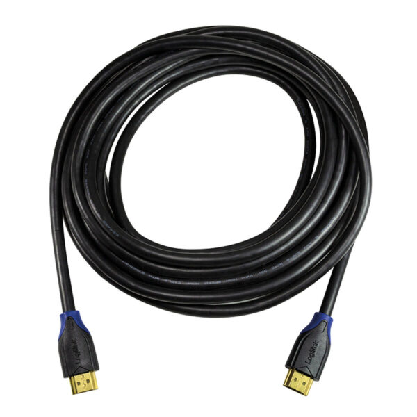 HDMI Kabel mit Ethernet LogiLink CH0064 Schwarz 5 m – Bild 3