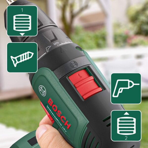 Hammerbohrer BOSCH UniversalDrill Wireless 18 V – Bild 4