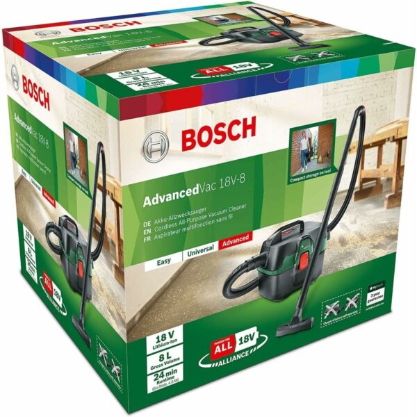 3 in 1 Staubsauger BOSCH AdvancedVac 18V-8 8 L – Bild 4