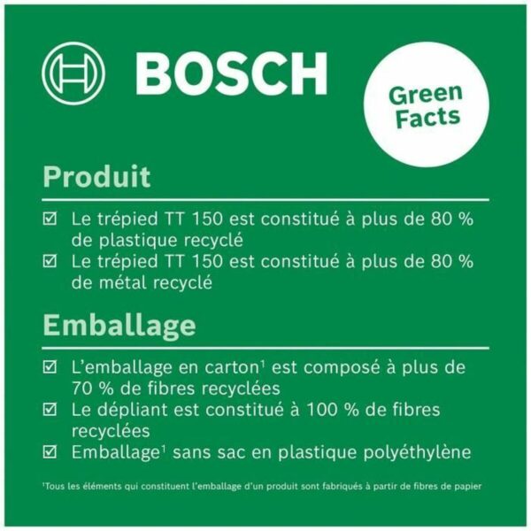 Tragbares Stativ BOSCH TT150 – Bild 3