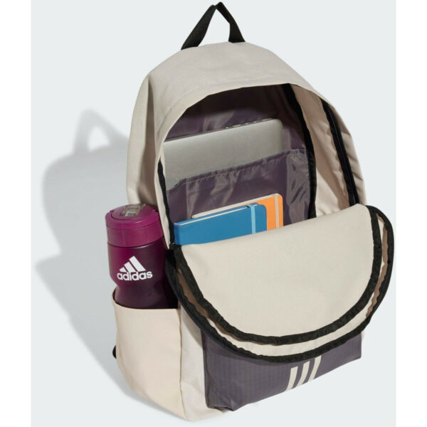 Sportrucksack Adidas Classic Badge of Sport 3 Stripes IZ1910 Grau – Bild 2