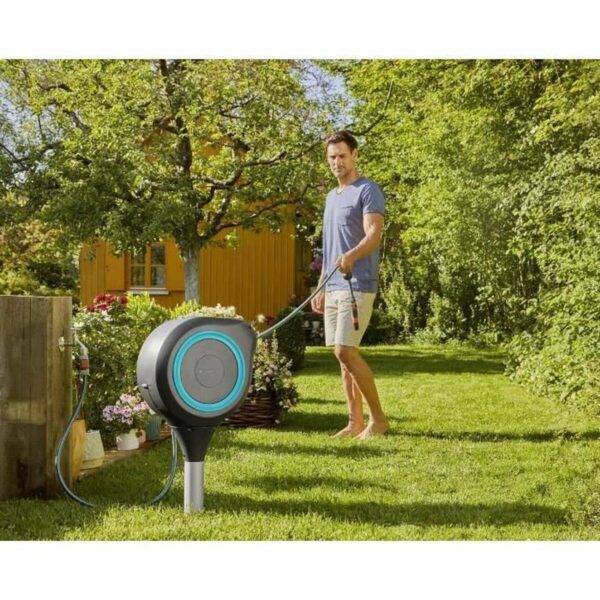 Schlauchtrommel Gardena RollUp M Automatisch Boden 20 m – Bild 4