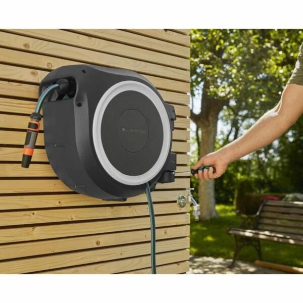 Schlauchtrommel Gardena RollUp L Automatisch Wand 30 m Ø 13 mm – Bild 3