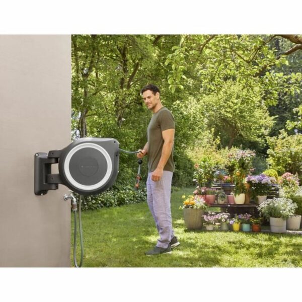 Schlauchtrommel Gardena RollUp L Automatisch Wand 30 m Ø 13 mm – Bild 2
