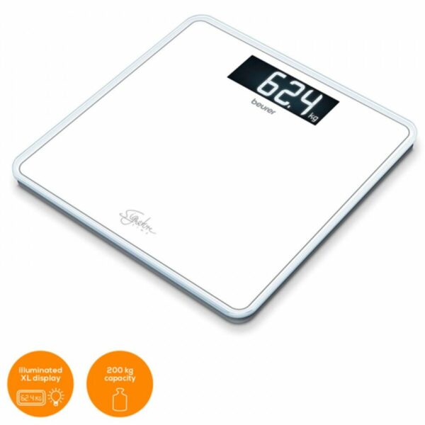 Digitale Personenwaage Beurer 250241400B Weiß – Bild 2