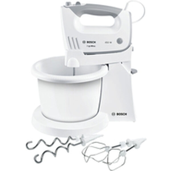 Küchen- und Knetmaschine mit Schüssel BOSCH MFQ36460 Weiß 450 W – Bild 3