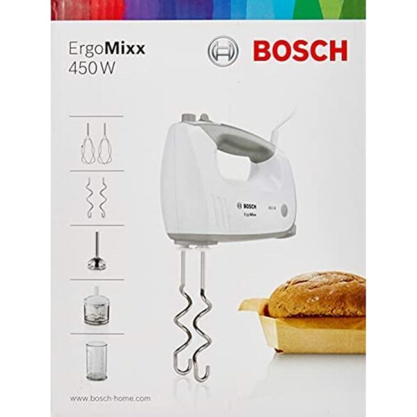 Handrührgerät BOSCH MFQ36480 Weiß Grau 450 W – Bild 3