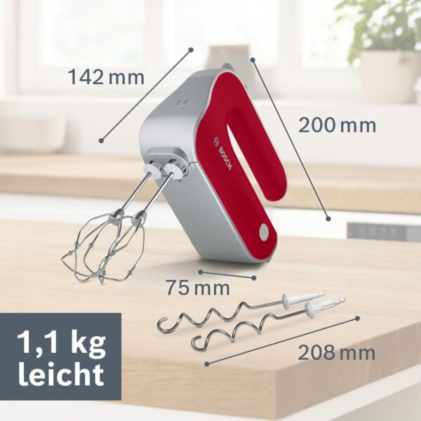 Mixer BOSCH MFQ40303 Rot 500 W 500W – Bild 6