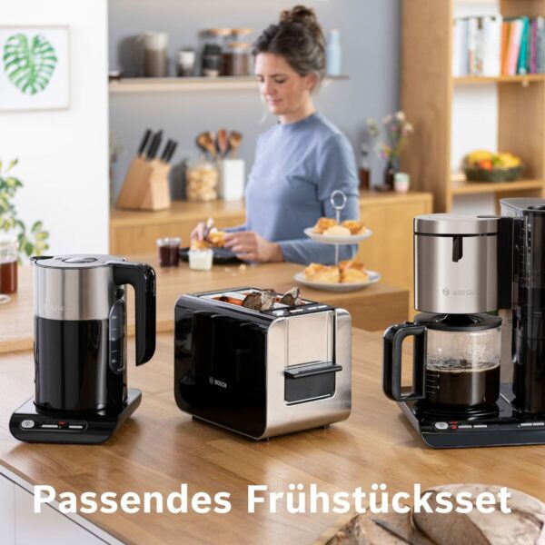 Wasserkocher BOSCH TWK8613 1,5 L Schwarz 2400 W 1,5 L Kunststoff – Bild 8