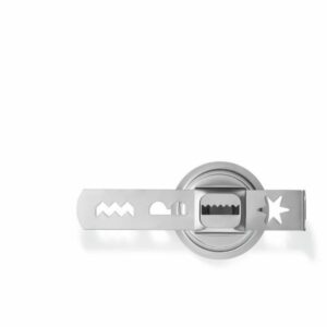 Ausstechformen BOSCH MUZ45SV2 Silberfarben Edelstahl karriert