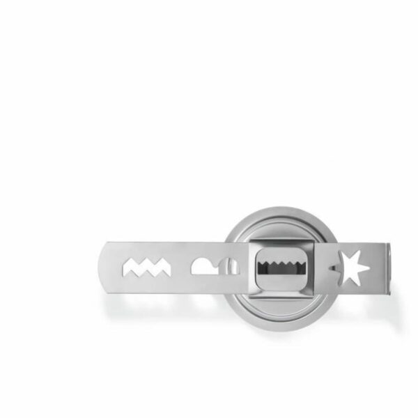 Ausstechformen BOSCH MUZ45SV2 Silberfarben Edelstahl karriert