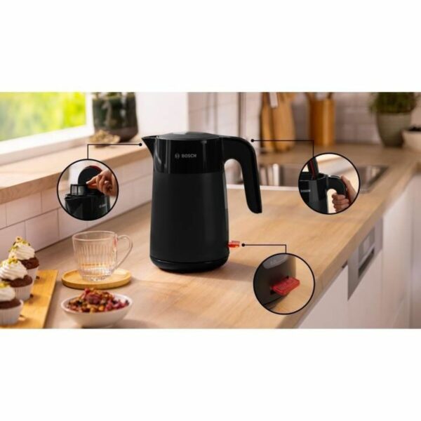Wasserkocher BOSCH TWK2M163 Schwarz Kunststoff 2400 W 1,7 L – Bild 3