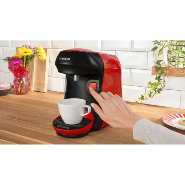 Kapsel-Kaffeemaschine BOSCH TAS103E Schwarz rouge 1400 W 700 ml – Bild 2