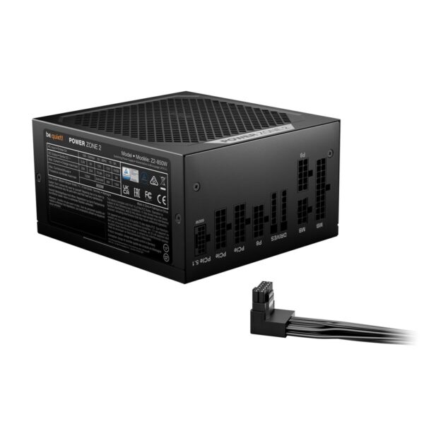 Stromquelle Be Quiet! BP007EU ATX 850 W RoHS CE 80 PLUS Platinum WEEE BSMI CB – Bild 2