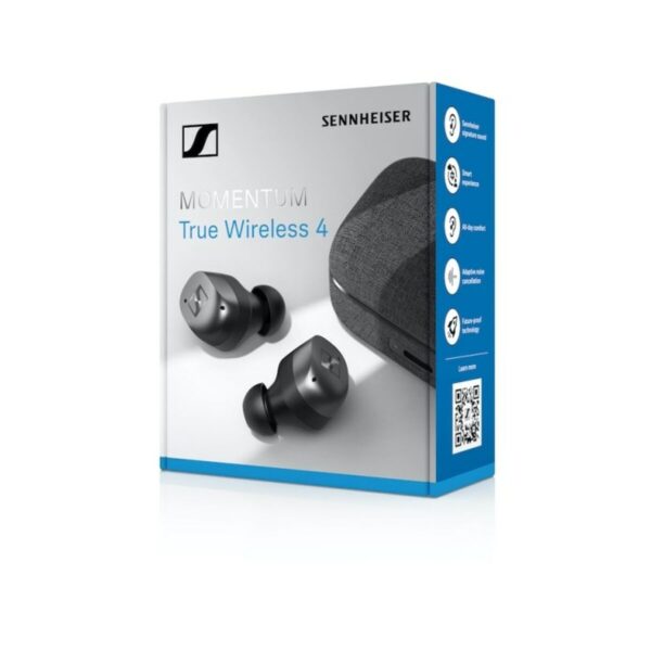 Kabellose Kopfhörer mit Ladebox Sennheiser Momentum True Wireless 4 Schwarz Graphit – Bild 6
