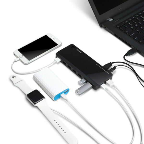 Hub USB TP-Link UH720 Schwarz – Bild 3