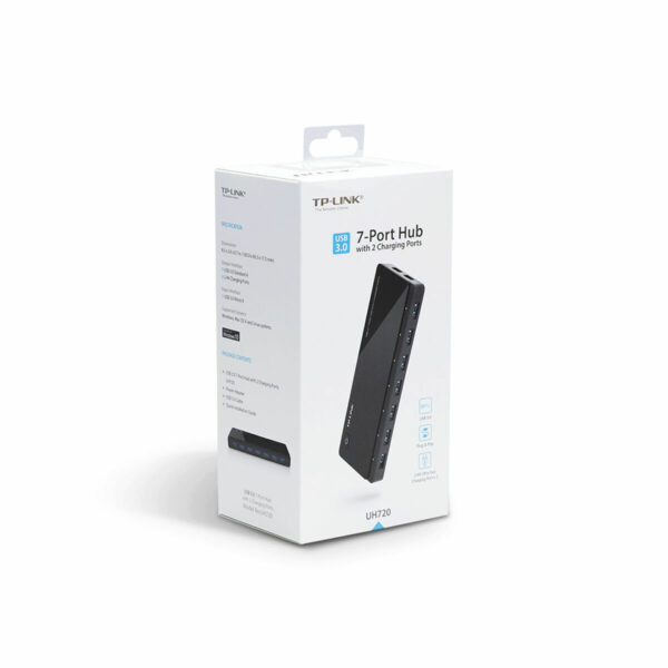 Hub USB TP-Link UH720 Schwarz – Bild 2