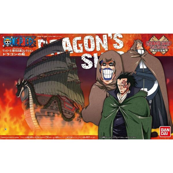 Sammelfigur One Piece GRAND SHIP COLLECTION DRAGON'S SHIP PVC (PVC) – Bild 3